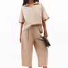 Linen Blend Balloon Trousers OX-TEKBALPANT
