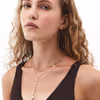  Stone Detailed Necklace JW-KY025K007